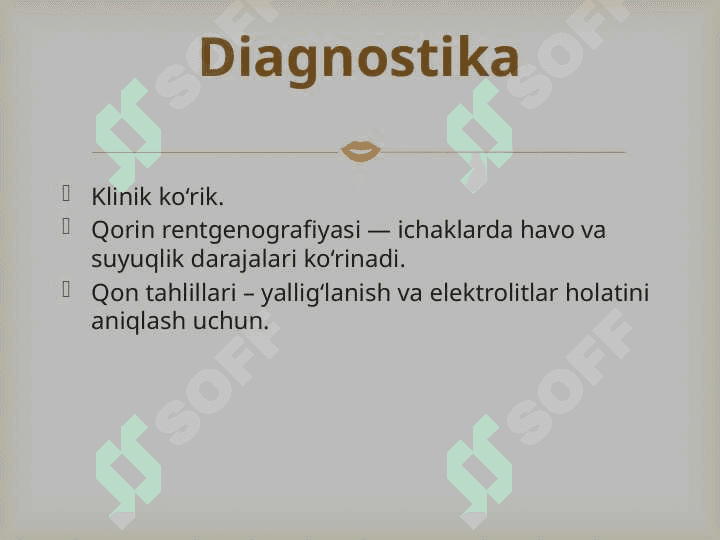 Bolalarda Dinamik Ichak Tutilishi 6