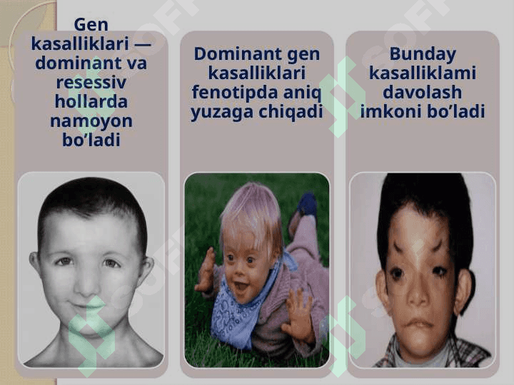 Molekulyar  genetika asoslari irsiy kasalliklar 4