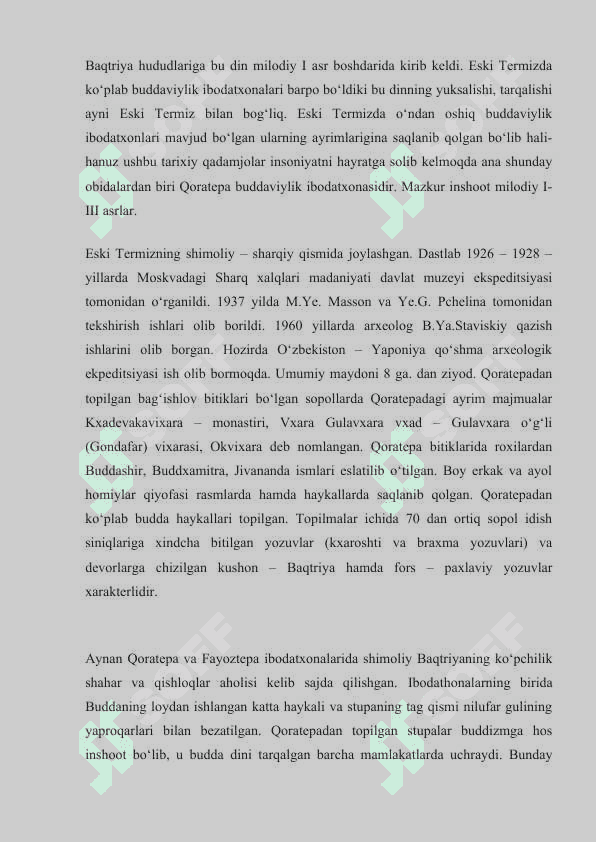 Buddaviylik dining paydo bulish tarixi, asosiy talimotlari, oqimlari va manbalari 5