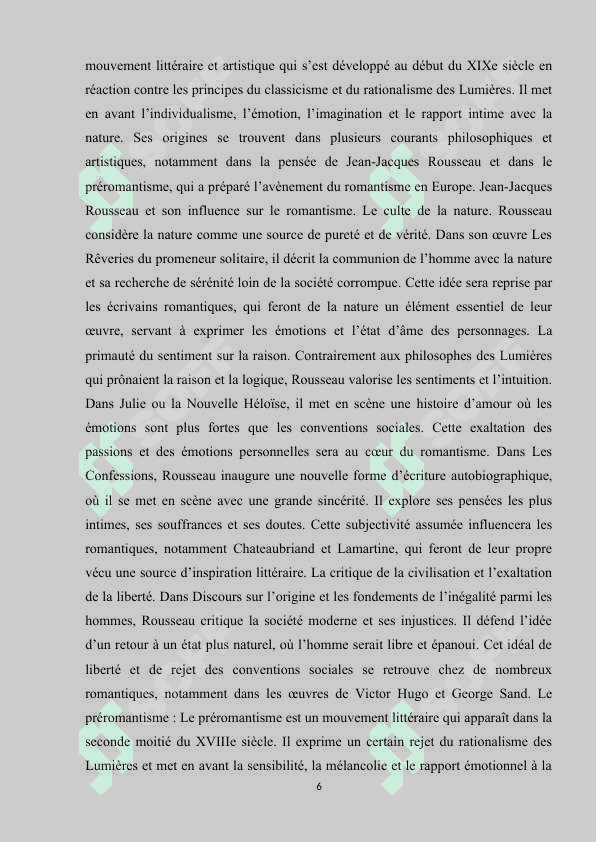 La littérature française.  Le romantisme 5