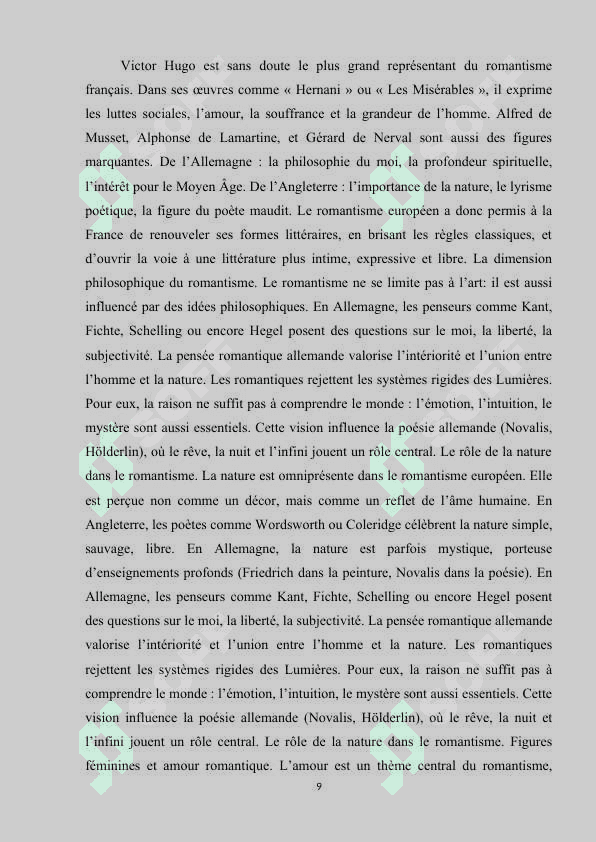 La littérature française.  Le romantisme 8