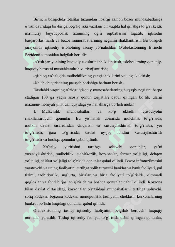 Mustaqillik yillarida O`zbekistondagi ijtimoiy-iqtisodiy taraqqiyot.doc 4