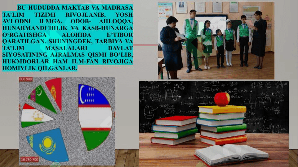 O‘rta Osiyoda tarbiya,         maktab va pedagogik fikrlar 3