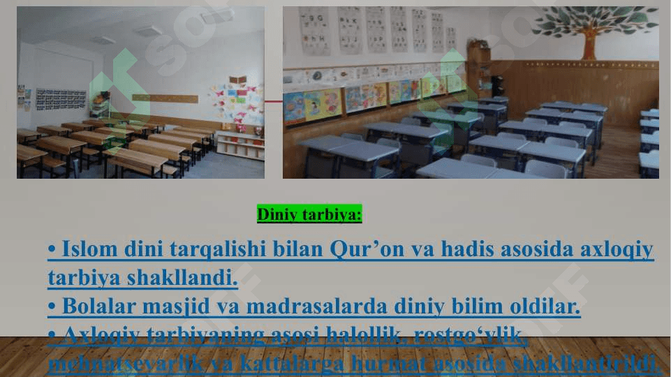 O‘rta Osiyoda tarbiya,         maktab va pedagogik fikrlar 6