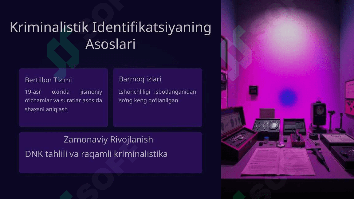 Kriminalistik Identifikatsiya 3