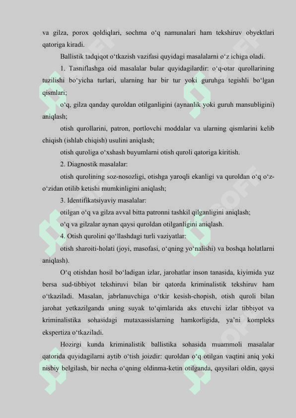 Kriminalistik ballistika 3