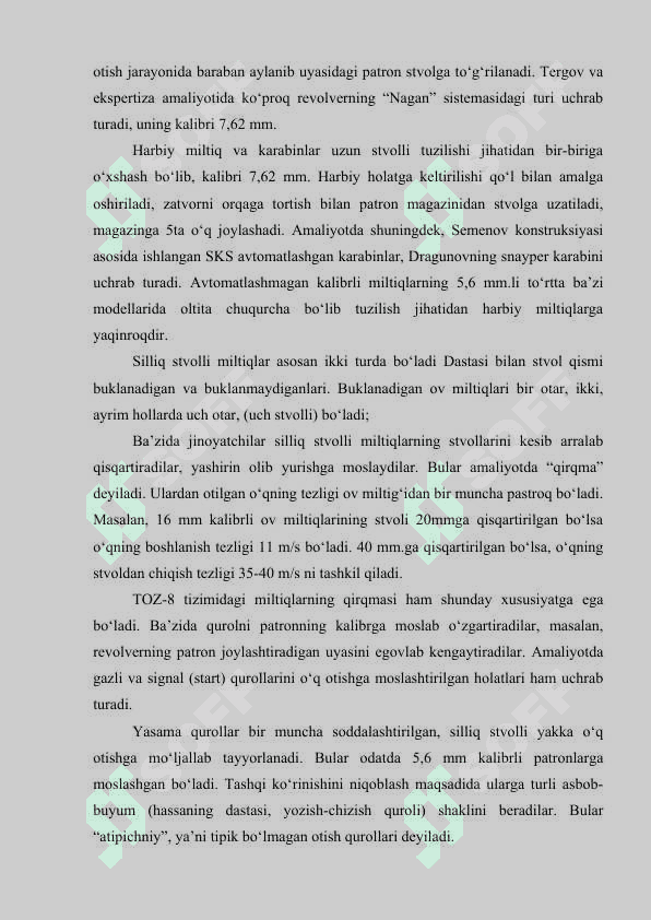 Kriminalistik ballistika 7