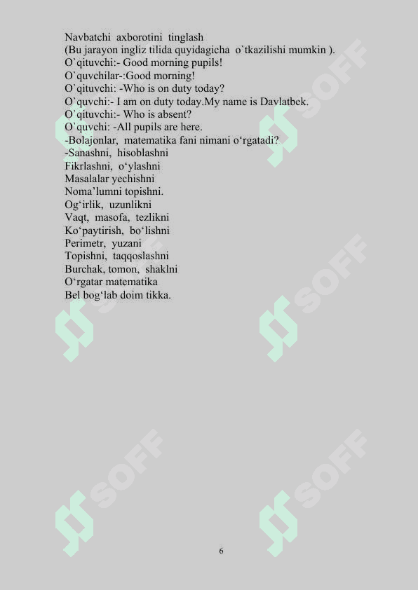 :3- sinf matematika darslarida “Aylana yasash” mavzusi orqali geometrik materiallar ustida ishlash 6