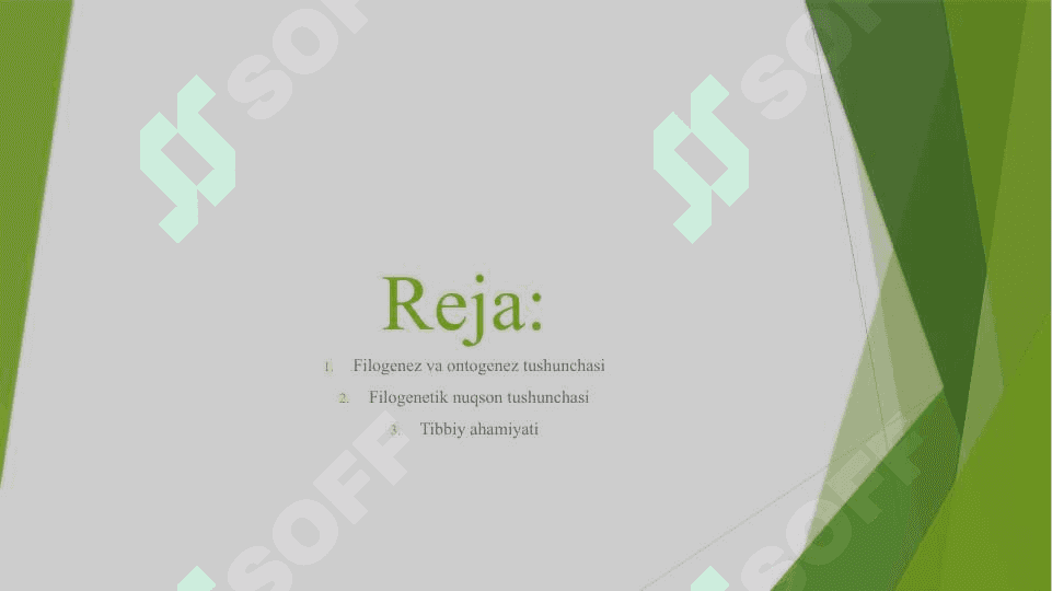 Filogenetik nuqsonlar 3