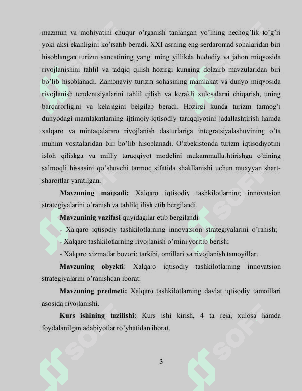 Xalqaro iqtisodiy integratsiya va Oʻzbekistonning jahon hamjamiyatiga kirib borishi 3