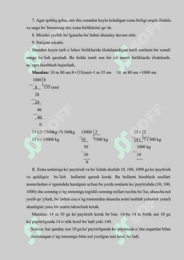 Ko'p xonali sonlar mavzusida masalalar va ishlash metodikasi 8