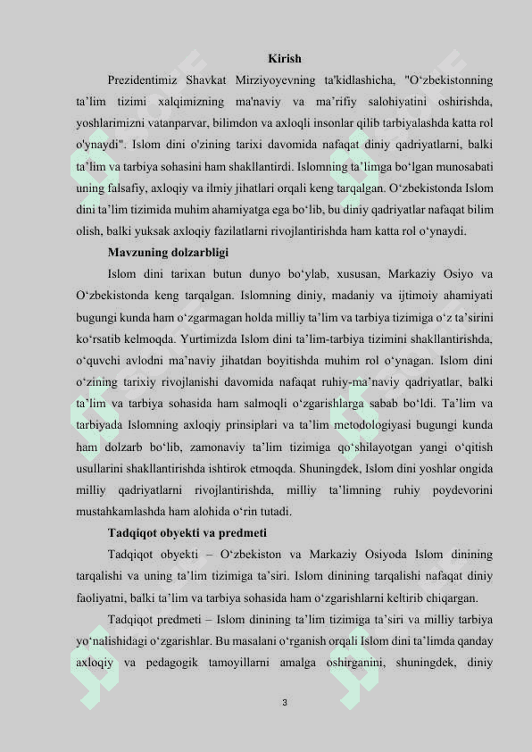 Islom dinining tarqalishi va uning milliy taʼlim tarbiyaga taʼsiri 3