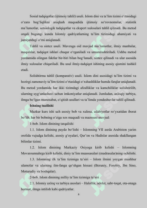 Islom dinining tarqalishi va uning milliy taʼlim tarbiyaga taʼsiri 6