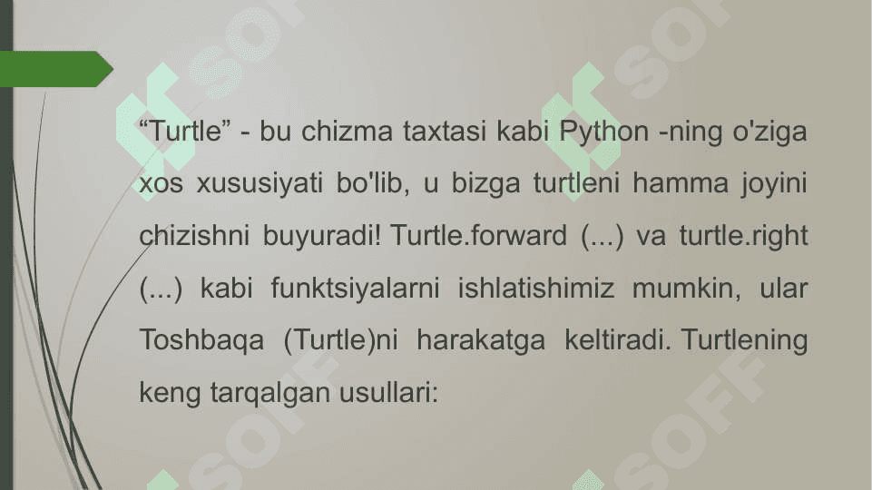Python dasturlash tilida grafika 4