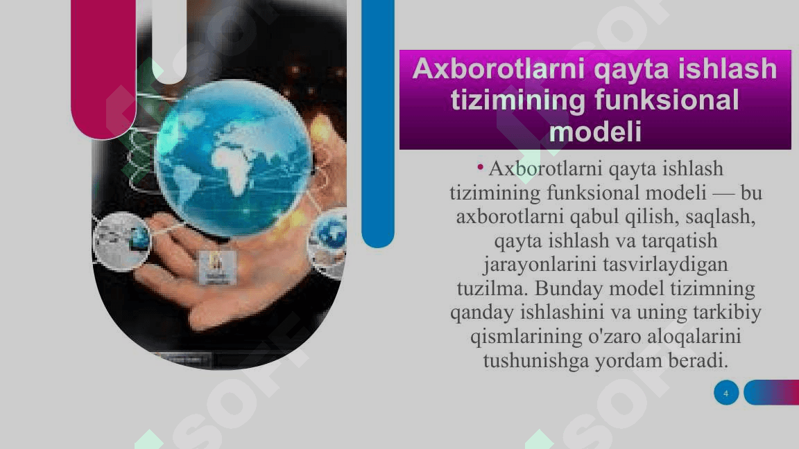 Axborotlarni Qayta Ishlash Tizimining Funksional Modeli 4