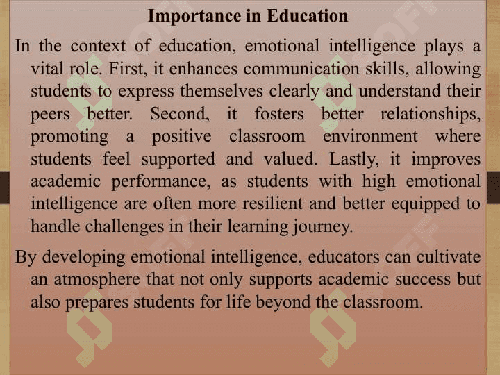 Teaching Techniques for Developing Emotional Intelligence of the Learners 3