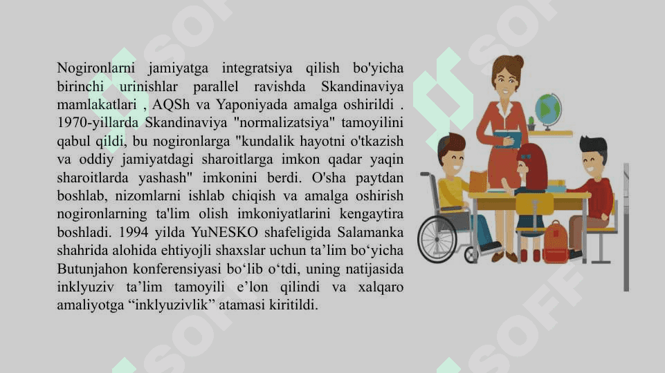 Inklyuziv ta’lim kursining predmeti, maqsad va vazifalari, obyekti, tamoyillari 7