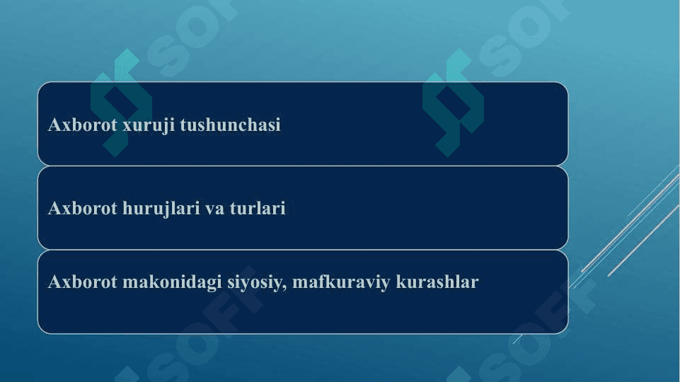 IJTIMOIY TARMOQLARDA AXBOROT XURUJLARI VA TAHDIDLAR 2