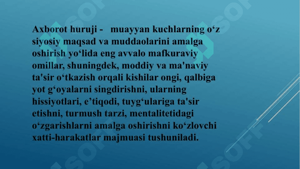 IJTIMOIY TARMOQLARDA AXBOROT XURUJLARI VA TAHDIDLAR 3
