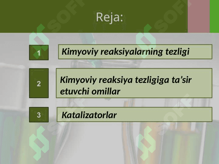 Kimyoviy reaksiyalarning tezligi 2