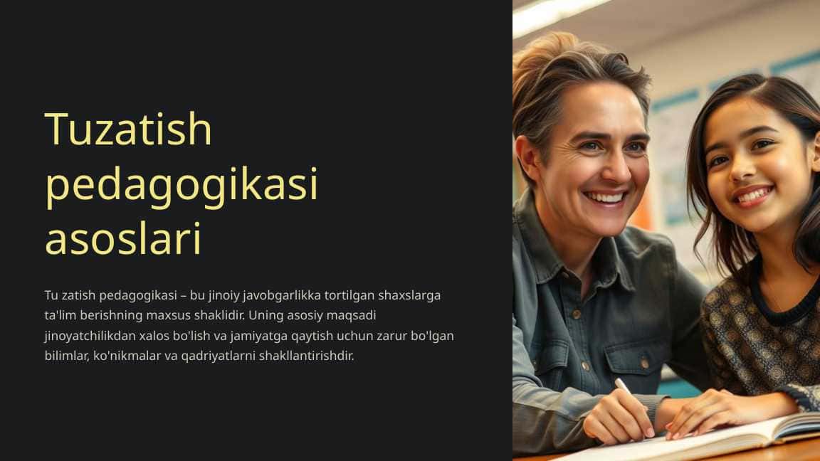 Tuzatish pedagogikasi asoslari 1