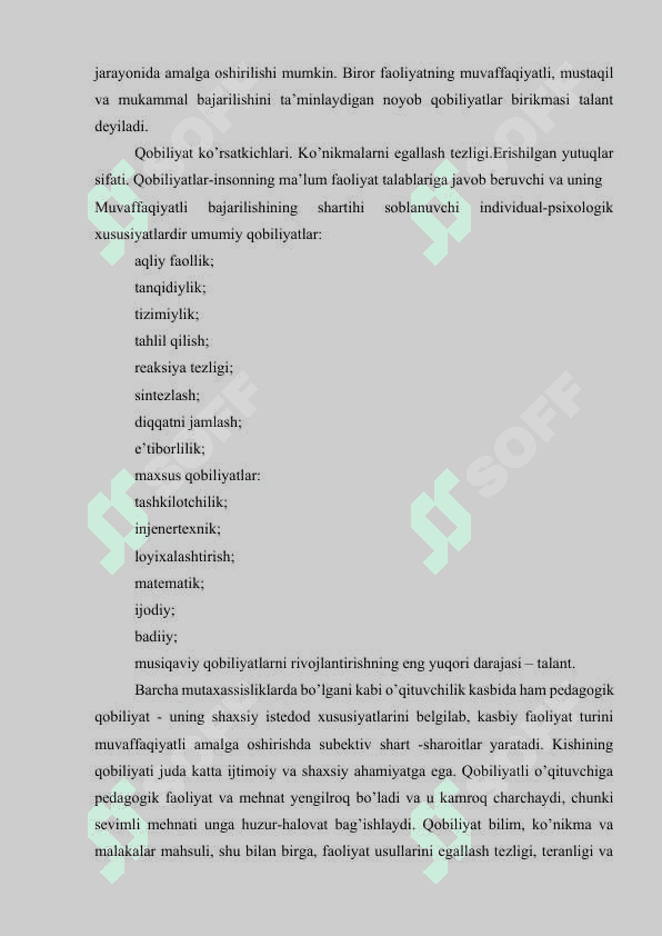 Bo‘lajak o‘qituvchilarda intelektni rivojlantirishning psixologik asoslari. MAGISTRLIK DISSERTATSIYASI 8