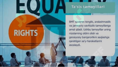 Geosiyosiy muvozanat turg'unligini taminlashda Birlashgan millatlar tashkilotining roli 3