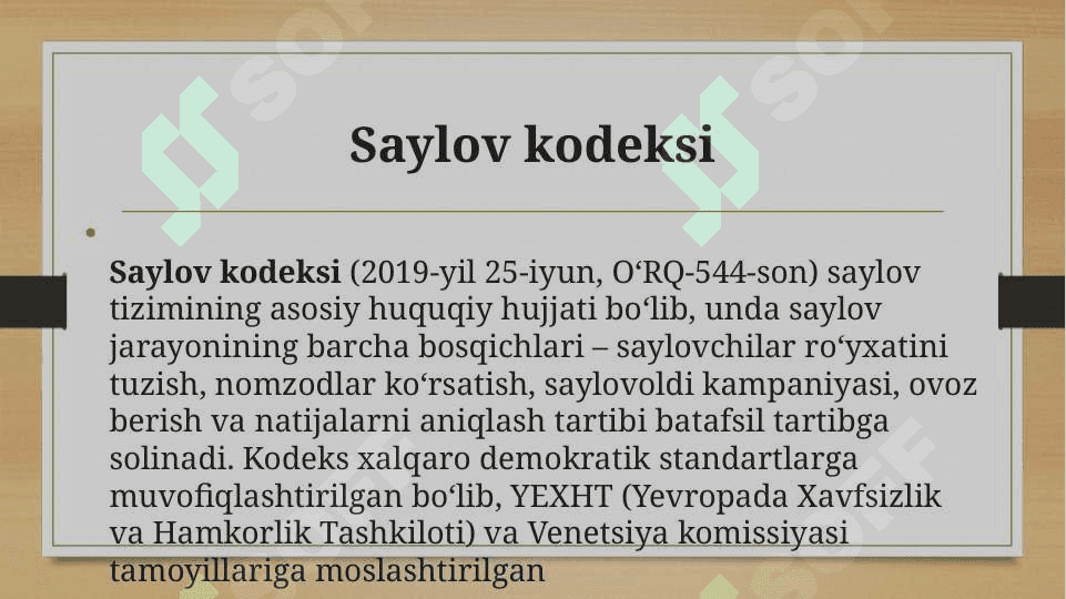 Saylov Tizimi 5