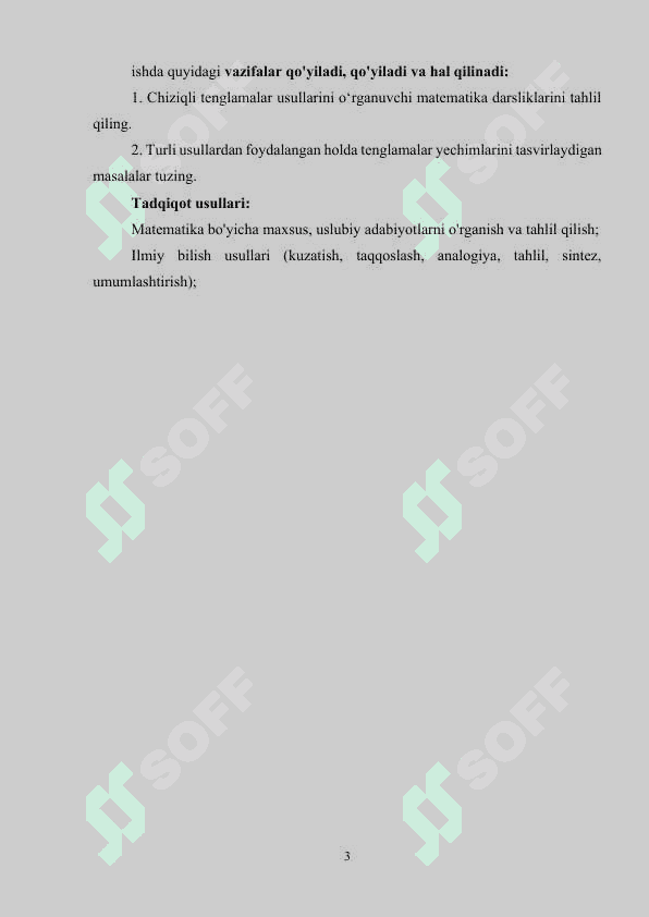 CHIZIQLI TENGLAMALAR MAVZUSINI ÒQITISH METODIKASI 3