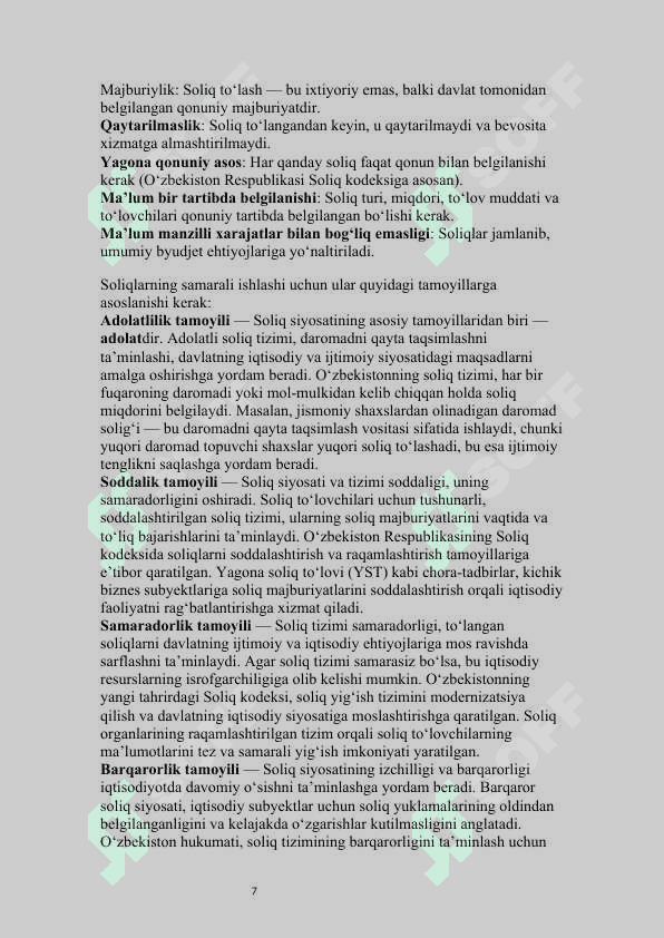 Soliq va uning funksiyalari. 7
