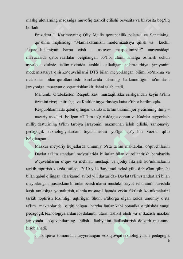 Dukkakli,moyli va efir moyli o`simliklar va ulardan olinadigan maxsulotlarning sifat ekispertizasi 5