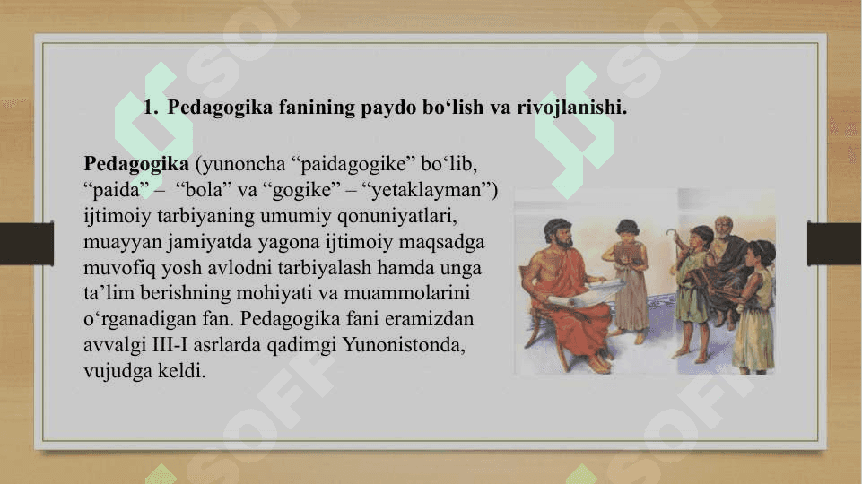 PEDAGOGIKA SHAXS TARBIYASI VA RIVOJLANISHI TO‘G‘RISIDAGI FAN. ILMIY-PEDAGOGIK TADQIQOTLAR METODOLOGIYASI VA METODLARI. 3