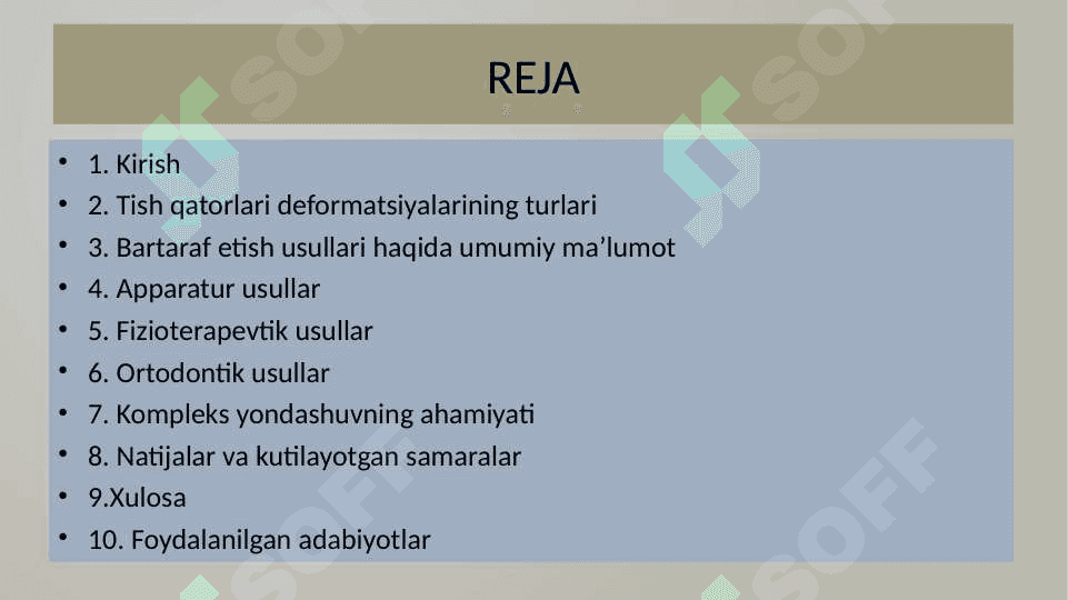 Tish toj qismining to‘liq zararlanishi. Uning etiologiyasi,patogenezi va klinikasi. 2