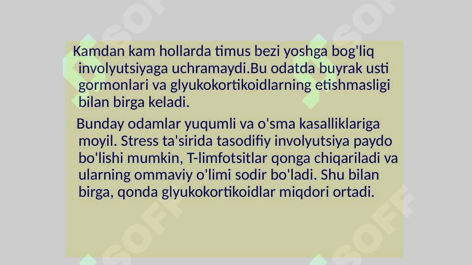 Тимус ва фабрициус халтаси 8