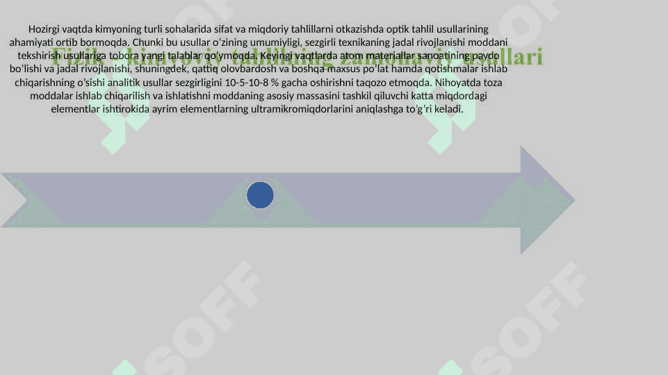 Fizik kimyo fanining zamonaviy taxlil usullarini o’rgatishdagi hamda kimyo texnologiyalari sohalarini rivojlantirishdagi o’rni 4