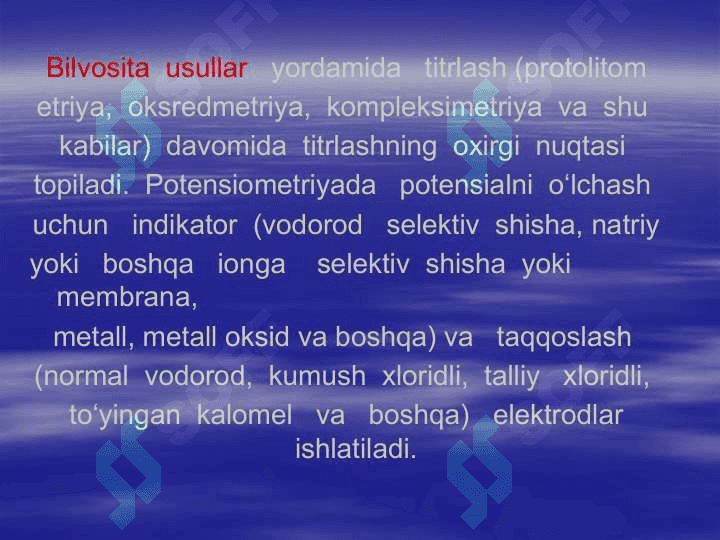 Potensiometrik titrlash 5