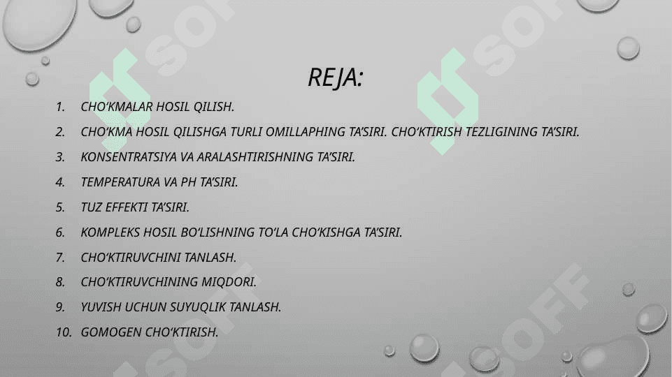 AMORF VA KRISTALL CHO`KMALAR 2