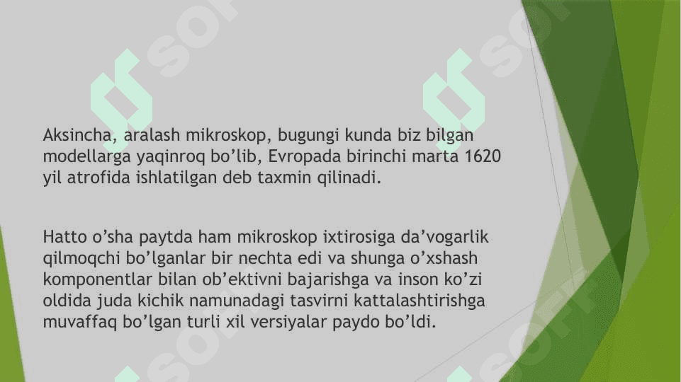 Mikroskop. Mikroskop turlari. Mikroskopdan foydalanish 4