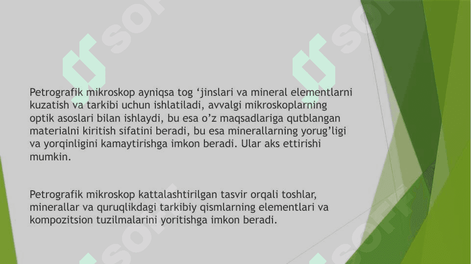 Mikroskop. Mikroskop turlari. Mikroskopdan foydalanish 8