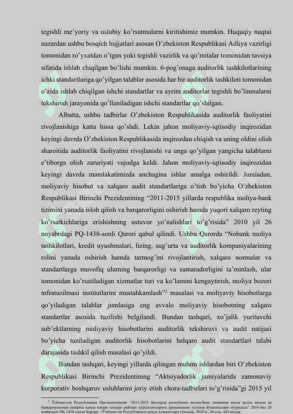 AUDITORLIK FAOLIYATINING HUQUQIY ASOSLARI 8