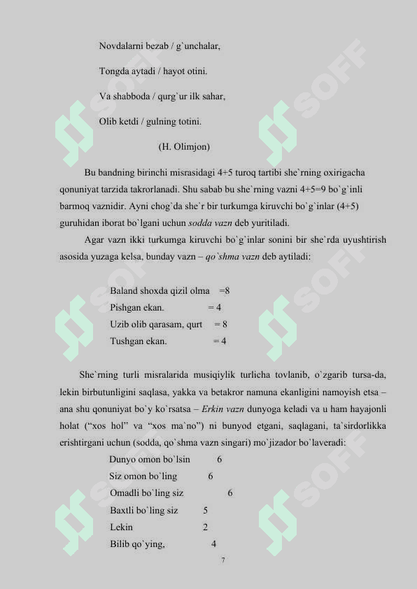 Badiiy asarda ritmBadiiy asarda ritm 7
