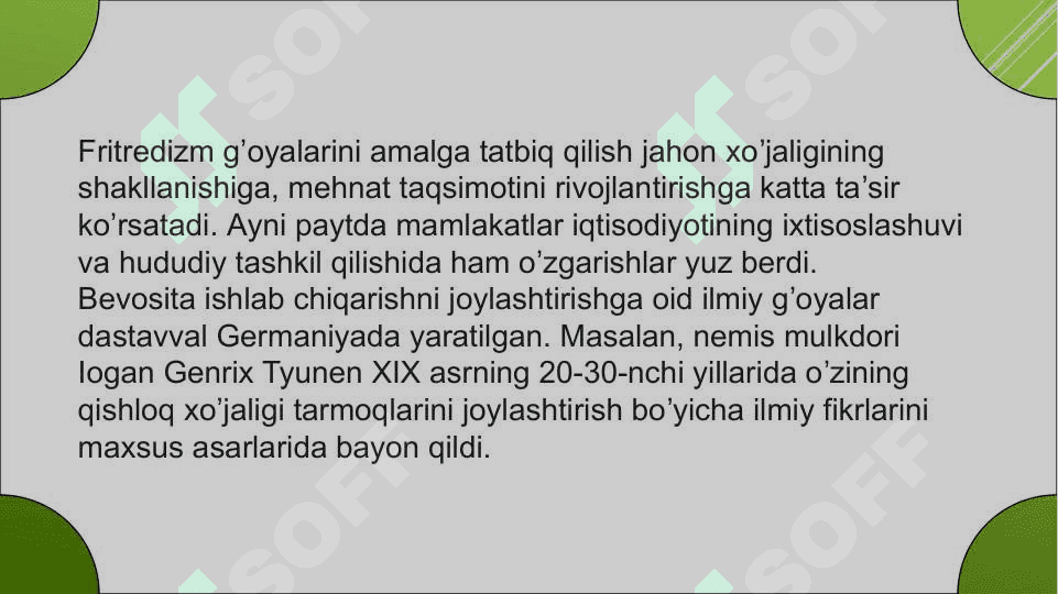 Ishlab chiqarish kuchlarini joylashtirish 6