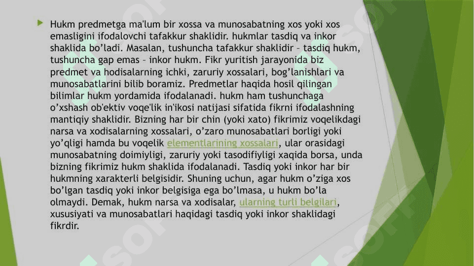 Hukmning tarkibi va xususiyatlari 3
