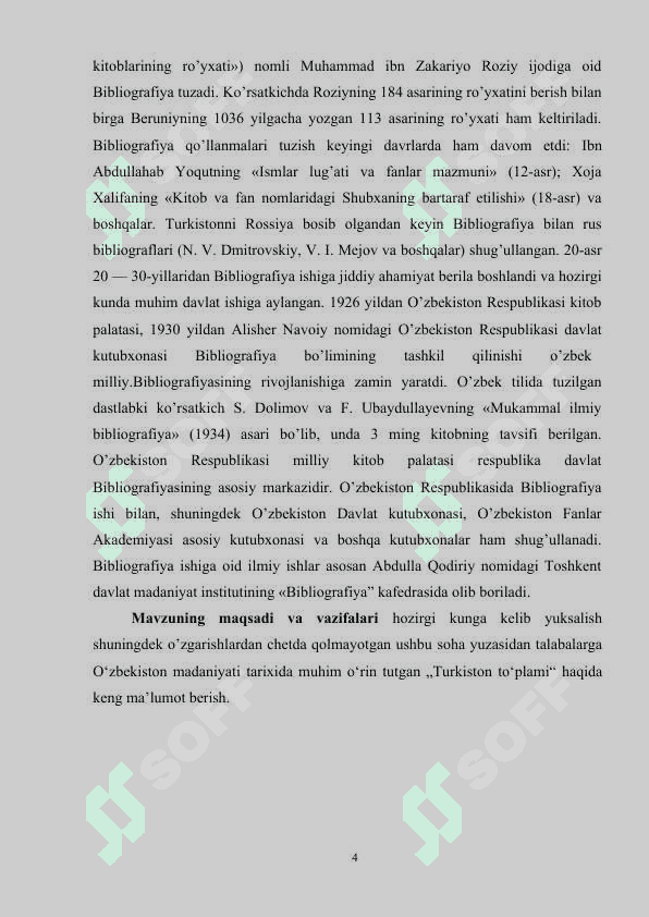 Bibliografik resurslarni tahlil qilish usullar va vositalar 4
