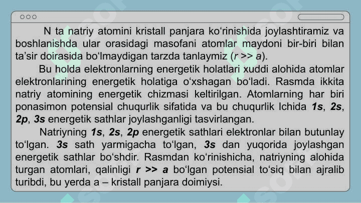 Qattiq jismlar fizikasi 8