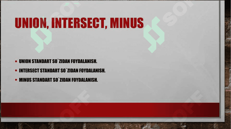 Ma`lumotlar bazasi 2