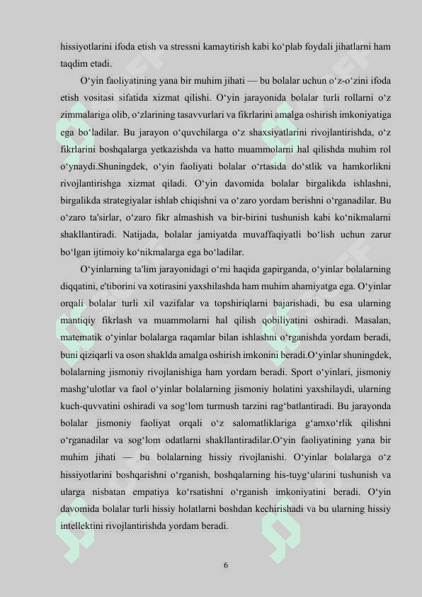 BOSHLANG'ICH SINFLARDA MATEMATIKA DARSLARINI TASHKIL QILISHDA DIDAKTIK  O'YINLARDAN FOYDALANISH 6