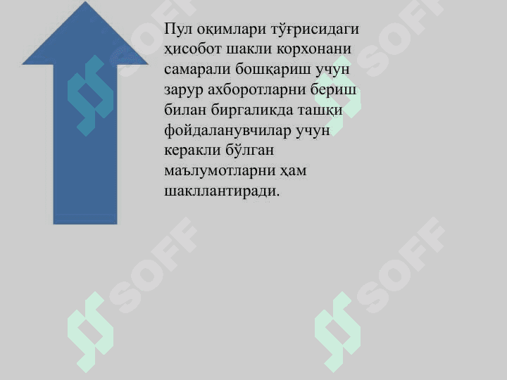 pul oqimlari togrisida xisobot 5