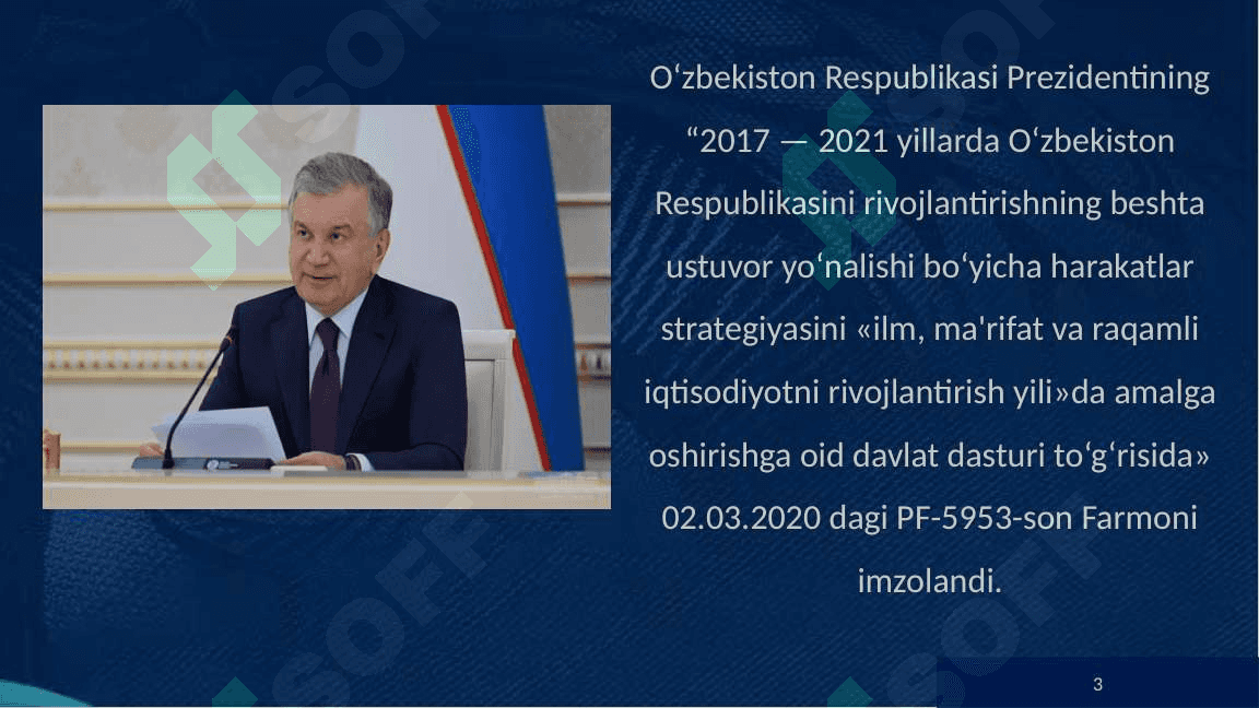 “Bizness intellekt” faniga kirish 3