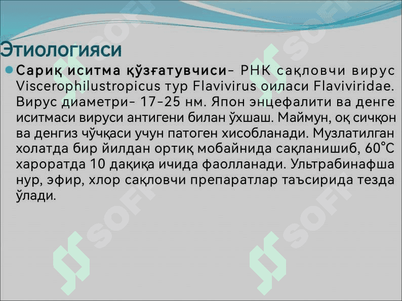 Сариқ истима 7
